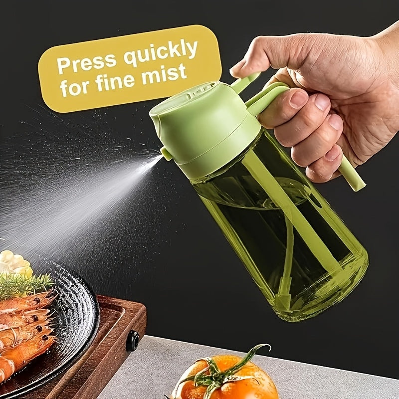 1pc BPA-Free Food-Grade Spray Bottle - Oil Soy Sauce Vinegar