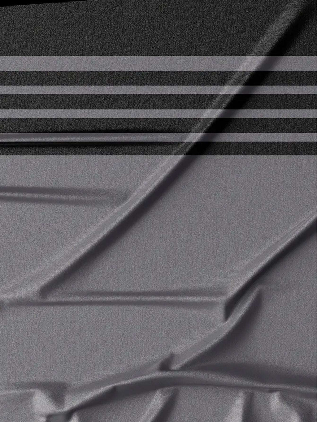 3 Pcs Men's Striped Short Sleeve T-Shirts - Casual Summer Tees in Black, Blue, Beige, Brown, Grey, Turquoise with Breathable Round Neck and Vertical Striped Sleeves - The Superior Findings Depot