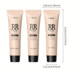 LAIKOU Waterproof BB Cream - Full Coverage Concealer with Deep Moisturizing & Oil Control, Cover Pores, Natural Finish, Long-Lasting Coverage, All-Day Wear, Suitable For All Light Types, Makeup Essentials, Sleek Tube Design - The Superior Findings Depot