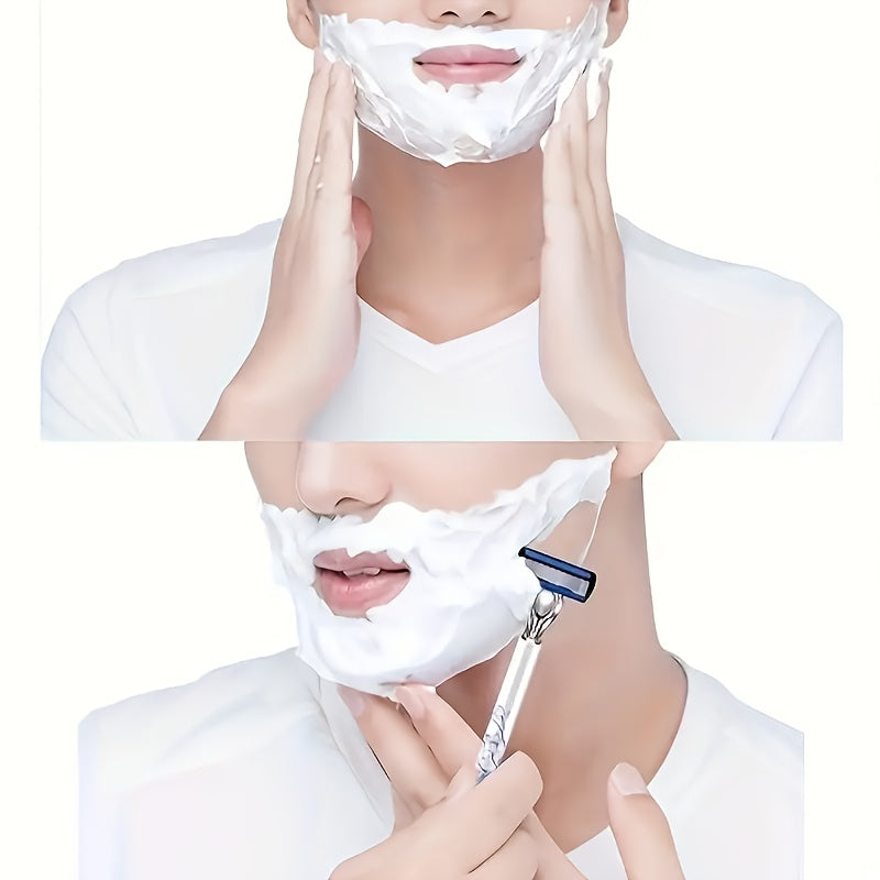 Two Handles + 60 Quality Progressive Blade Attachments for Facial Cleansing Tools, Suitable for Both Men And Women, Classic Manual Safety Razors. - The Superior Findings Depot