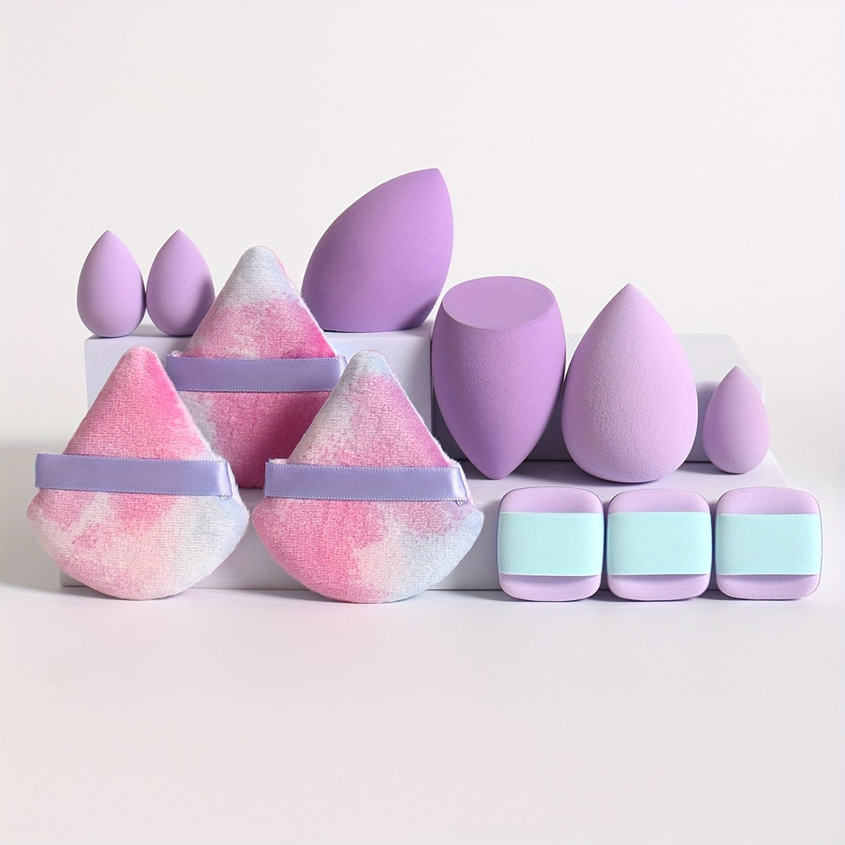 This 12pcs All-Purpose Makeup Sponge Set Includes 3 Loose Powder Puffs, 3 Puffs, 3 Beauty Blenders, And 3 Beauty Blenders. The Foundation Blending Sponge Is Flawless with Liquid, Cream, And Powder Foundations. It'S a Latex-Fr - The Superior Findings Depot