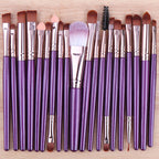 20-Piece Professional Eye Makeup Brush Set - Perfect for Creating Flawless Looks! - The Superior Findings Depot