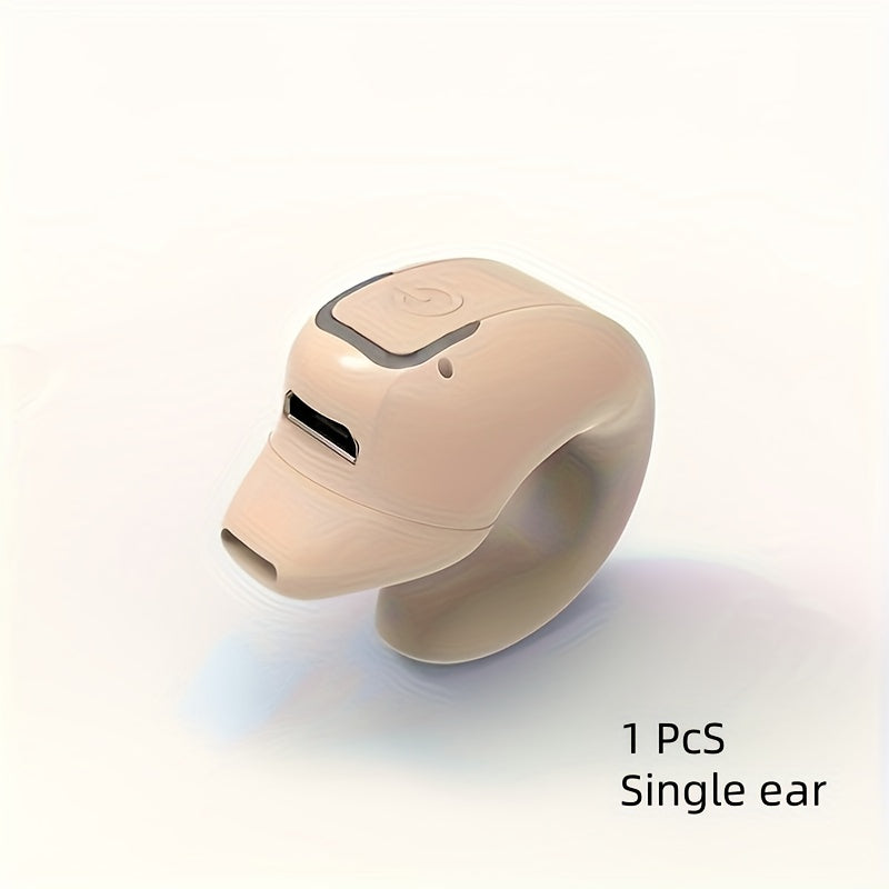 Wireless Earbuds with Long Battery Life, Phone Control & Voice Noise Cancellation - USB-C Charging, 5Th Gen 360° Open Clip Design for Sports & Work, Compatible with All Smartphones - The Superior Findings Depot