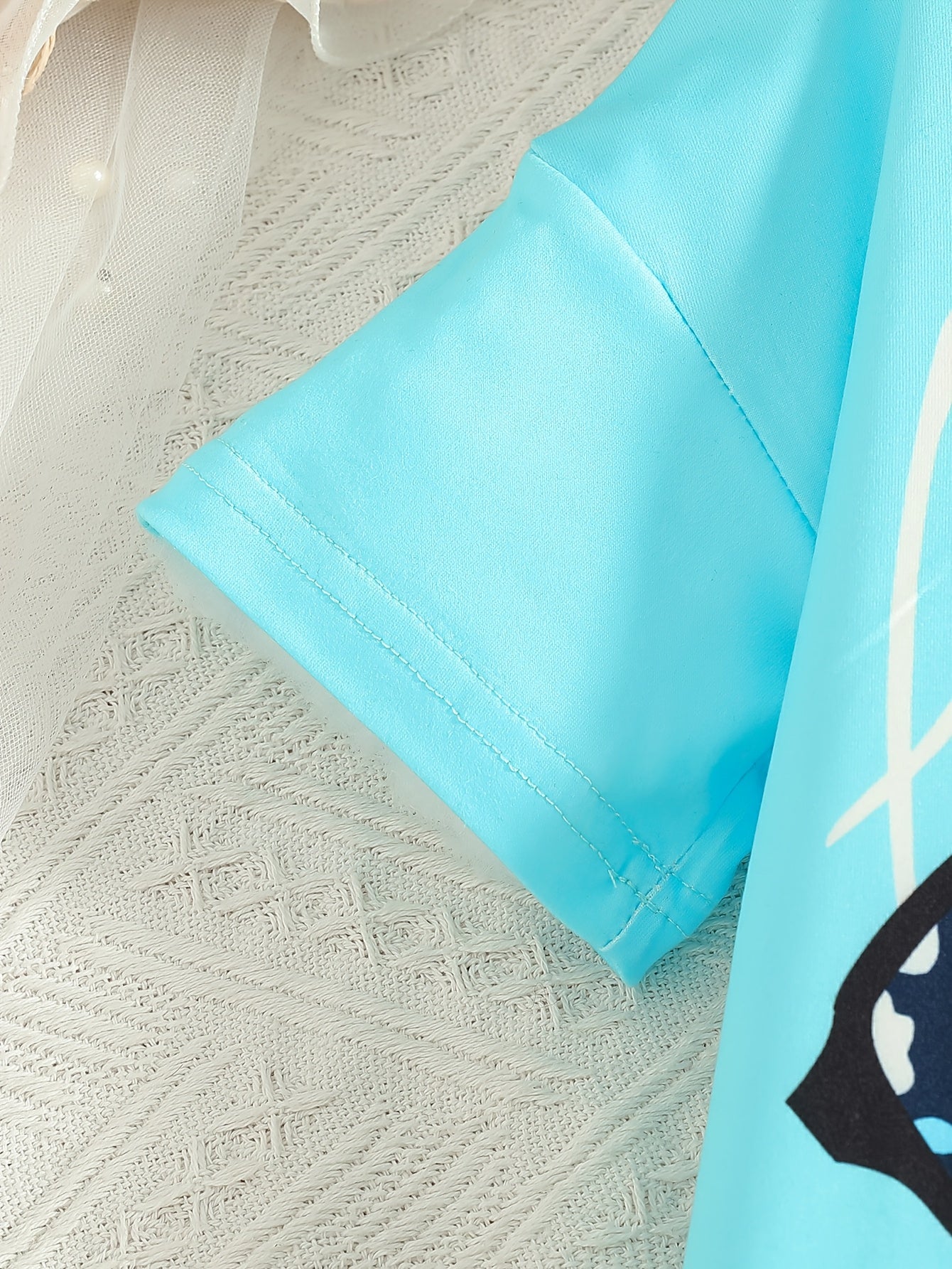 2pcs Girls' Clothing Party Slogan Large Glasses Print Pattern Drop Shoulder Irregular Hem Design Loose Short Sleeve T-Shirt + Floral Print Skinny Nine-Tenths Bottoms Set Girls' Summer Outfit Holiday Gift Girls' Fashion Casual - The Superior Findings Depot