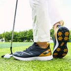 Men's Golf Shoes - Mesh Breathable Non-Slip Sneakers