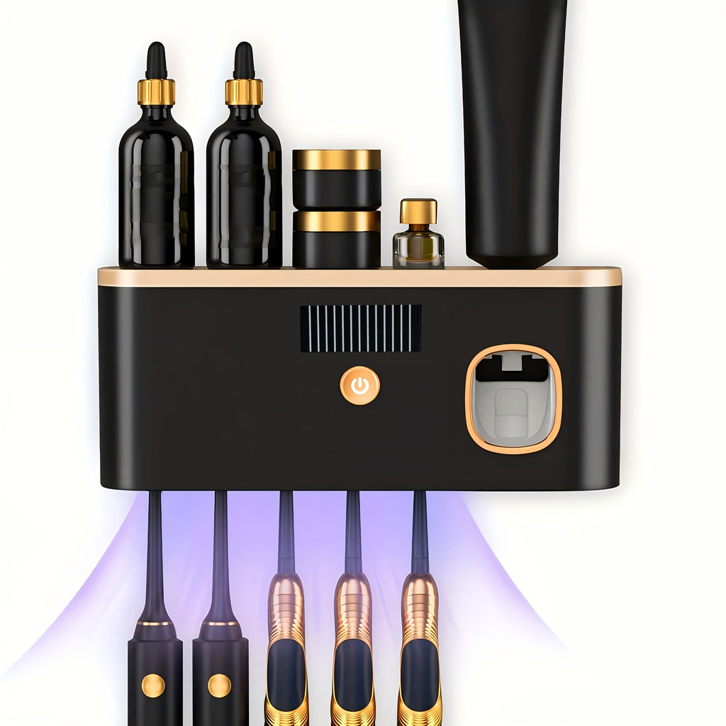 I-Smart Toothbrush Sanitizer - I-Automatic Toothpaste Dispenser Efakwe Odongeni I-USB