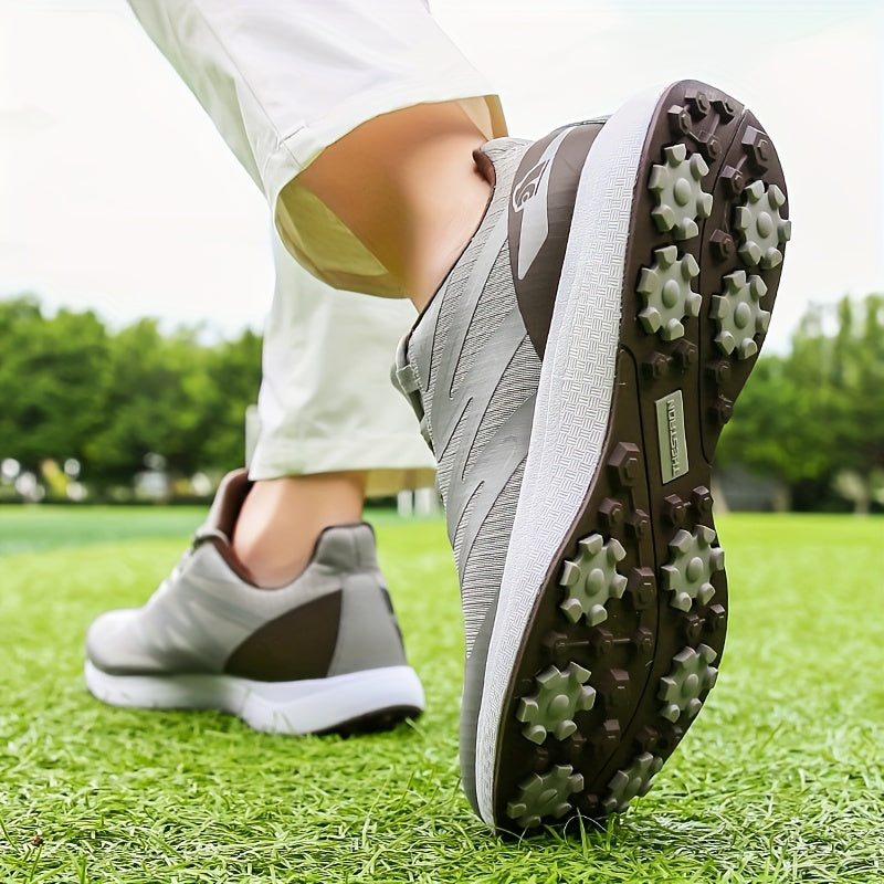 Men's Golf Shoes - Mesh Breathable Non-Slip Sneakers