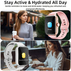 Smart Watch, 1.83" Full Touch Screen, Activity Tracker with Call & Message Functions, Pedometer, Multiple Sports Modes, Compatible with IOS/Android Devices, Simple Style, Ideal Gift for Any Occasion - The Superior Findings Depot