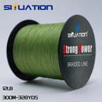 300/500M 4-Strand Multifilament PE Braided Fishing Line - Super Strong Anti-abrasion, Smooth Long Casting, 328/546YDS, 10/20/30/40/80LB (4.54/9.07/13.61/18.14/36.29KG) Pull, Durable and Reliable for Fishing Enthusiasts - The Superior Findings Depot