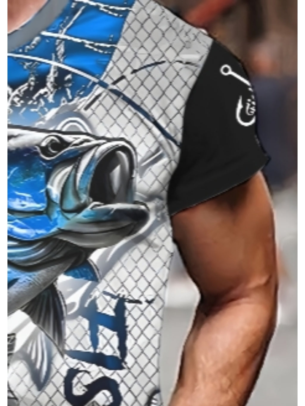 Ihembe Lenhlanzi Labesilisa Eliprintiwe Nge-3D | Lifanele Imisebenzi Yangaphandle Yasehlobo, Ukudoba, Nokugibela Ibhayisikili | Intamo Yabasebenzi, Ukulingana Okuvamile, Indwangu Elula Kancane