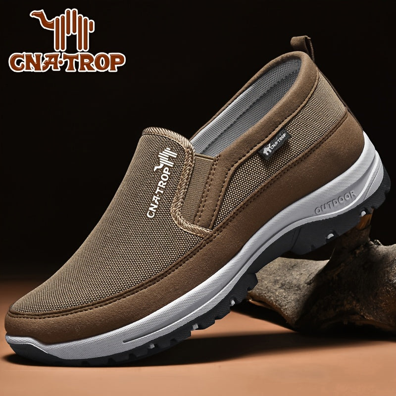 Men's Classic Solid Loafer Shoes: Lightweight, Breathable, Anti-Skid Slip-On Shoes For Outdoor Activities! - The Superior Findings Depot