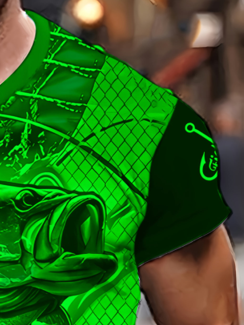 Ihembe Lenhlanzi Labesilisa Eliprintiwe Nge-3D | Lifanele Imisebenzi Yangaphandle Yasehlobo, Ukudoba, Nokugibela Ibhayisikili | Intamo Yabasebenzi, Ukulingana Okuvamile, Indwangu Elula Kancane