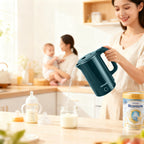 Electric Kettle Quiet, Double Wall Hot Water Boiler BPA-Free, Quiet Boil And Cool Touch Tea Kettle, Cordless with Auto Shut-Off & Boil Dry Protection, 1500W Fast Boiling, Stylish Kitchenware, Reliable Performance, Sturdy Inte - The Superior Findings Depot