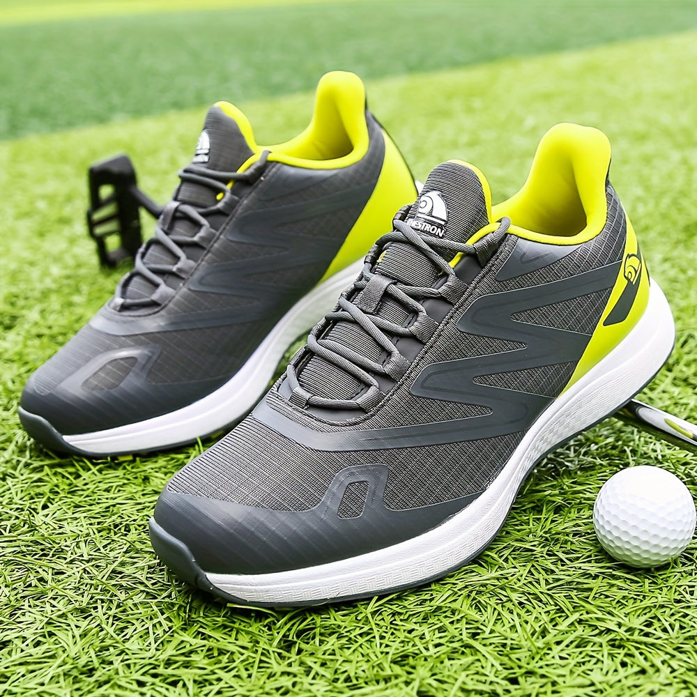 Men's Golf Shoes - Mesh Breathable Non-Slip Sneakers