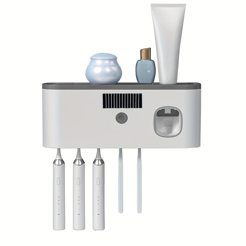 I-Smart Toothbrush Sanitizer - I-Automatic Toothpaste Dispenser Efakwe Odongeni I-USB