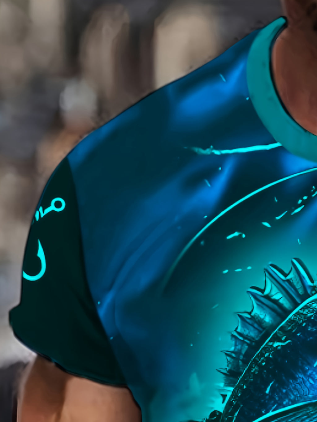 Ihembe Lenhlanzi Labesilisa Eliprintiwe Nge-3D | Lifanele Imisebenzi Yangaphandle Yasehlobo, Ukudoba, Nokugibela Ibhayisikili | Intamo Yabasebenzi, Ukulingana Okuvamile, Indwangu Elula Kancane