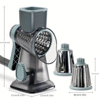 KEOUKE Multi-Functional Cheese & Vegetable Grater with Container