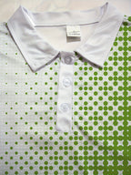 Men's Gradient Short Sleeve Golf Shirts - Casual Regular Fit Summer