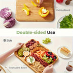 1pc Cheese Tray with Transparent Acrylic Cover | Portable Deli Platter for Camping, Parties, Restaurants | Ideal for Holiday Appetizers, Delicatessen and Snack Serving, Backs as Cutting Board, Party Snack Organizer, Safe Snap - The Superior Findings Depot