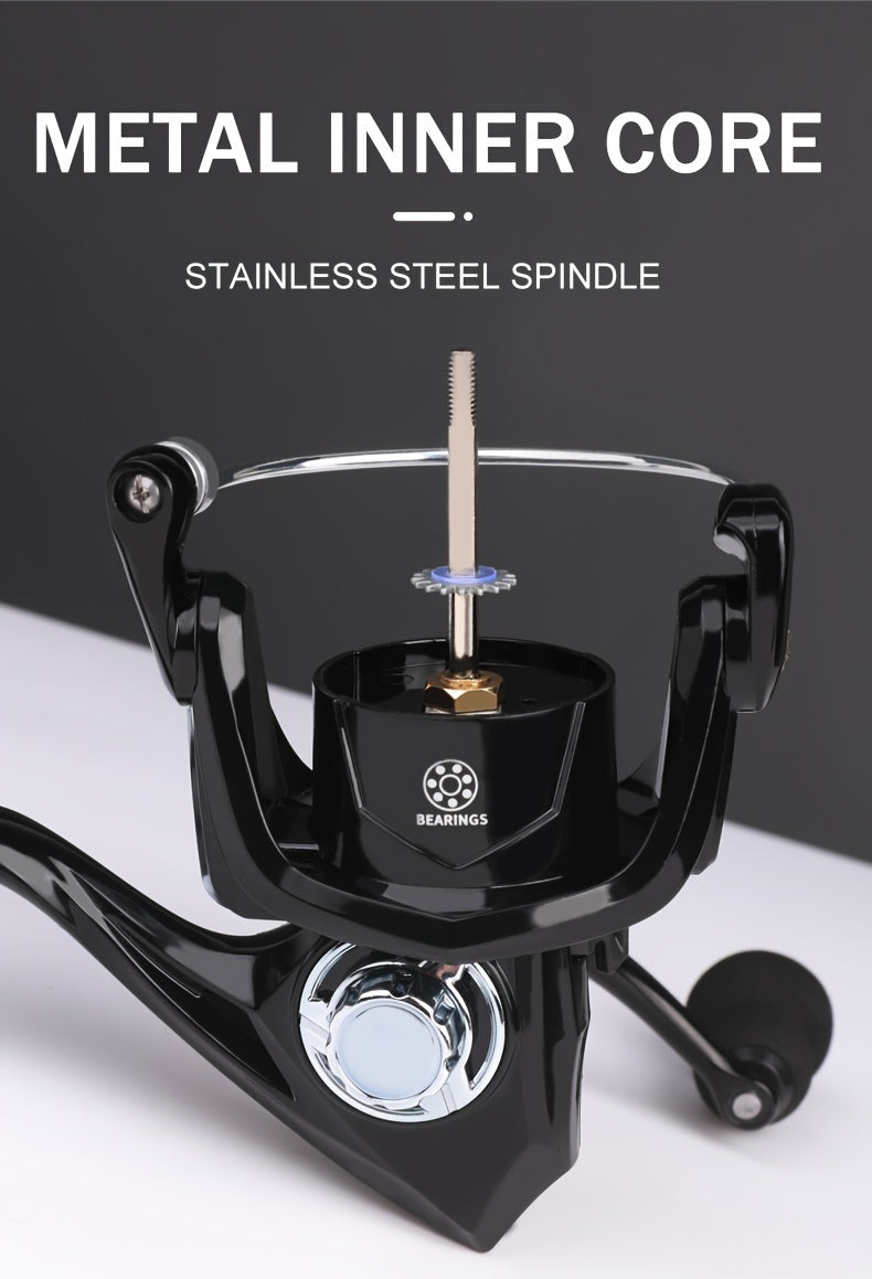 BILLINGS EK 1000~7000 Series, 5.2:1 Gear Ratio, 26LB Max Drag, Aluminum Alloy Metal Spool, Spinning Fishing Reel, For Freshwater Saltwater, Ambidextrous, Rotating, PA (Polyamide, Nylon) Major Material, Mixed Color, 1 Product - The Superior Findings Depot