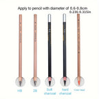 [Electric Pencil Sharpener] Electric Pencil Sharpener | Automatic with Auto-Stop & Lead Breakage - Desktop Sharpener for Office, No Needed, Compact Design, Sharpens Pencils in Seconds, Supplies, Sleek Style, Waste Container - The Superior Findings Depot