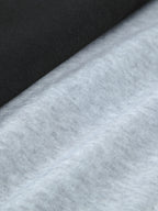 Warm Letter Print Star Pattern Embroidery Varsity Jacket, Men's Casual Color Block Button Up Jacket For Spring Fall School Baseball - The Superior Findings Depot