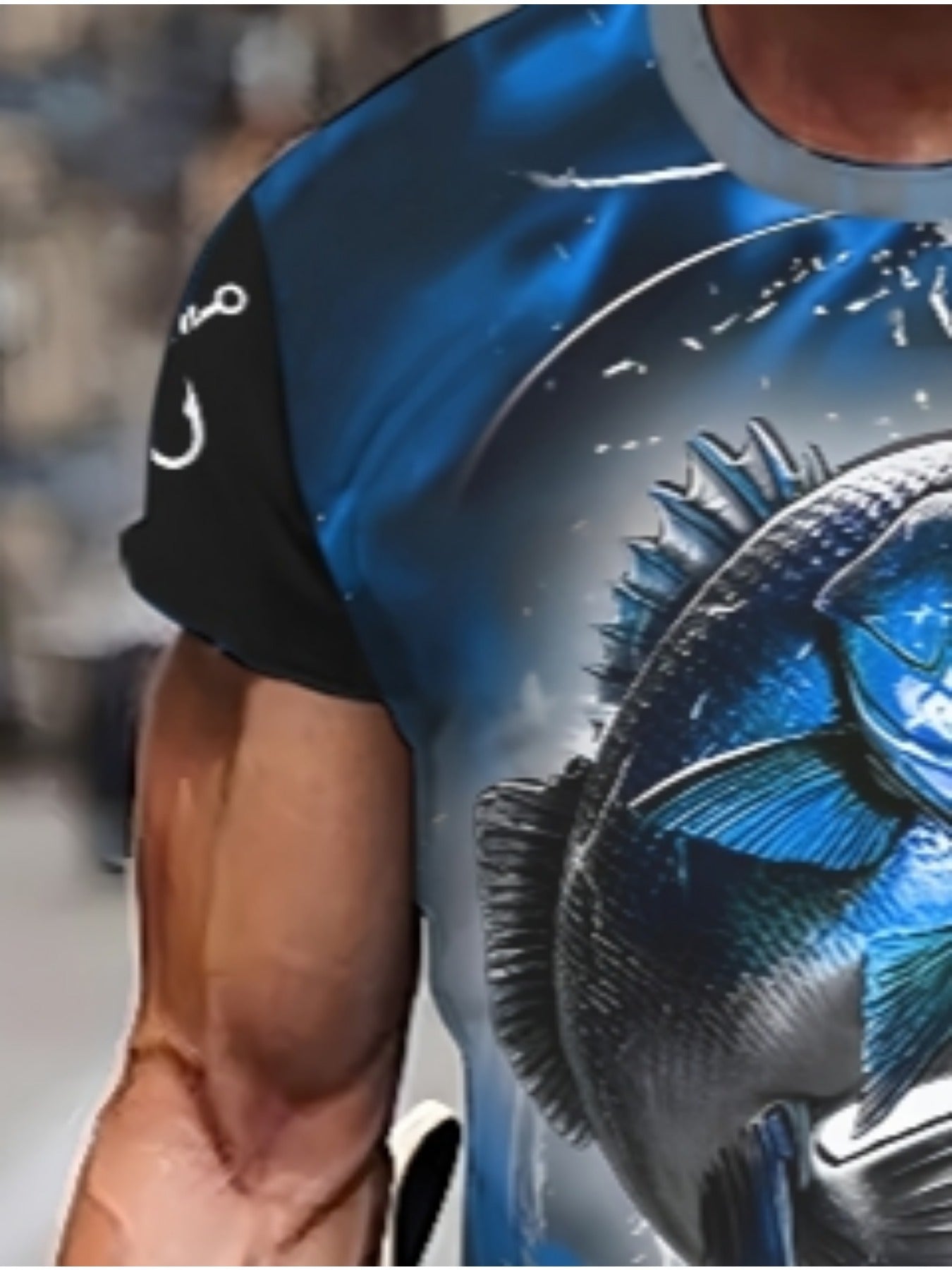 Ihembe Lenhlanzi Labesilisa Eliprintiwe Nge-3D | Lifanele Imisebenzi Yangaphandle Yasehlobo, Ukudoba, Nokugibela Ibhayisikili | Intamo Yabasebenzi, Ukulingana Okuvamile, Indwangu Elula Kancane