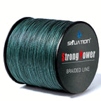 500M-546YDS 300M-328YDS Super Strong Fishing Line, 4-Strand Multifilament PE Anti-abrasion Braided Line for Smooth Long Casting - The Superior Findings Depot