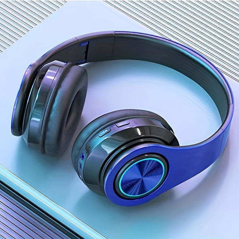 39 Luminous Wireless Headphones with Plug-in, Wired and Wireless Multifunctional Use - The Superior Findings Depot