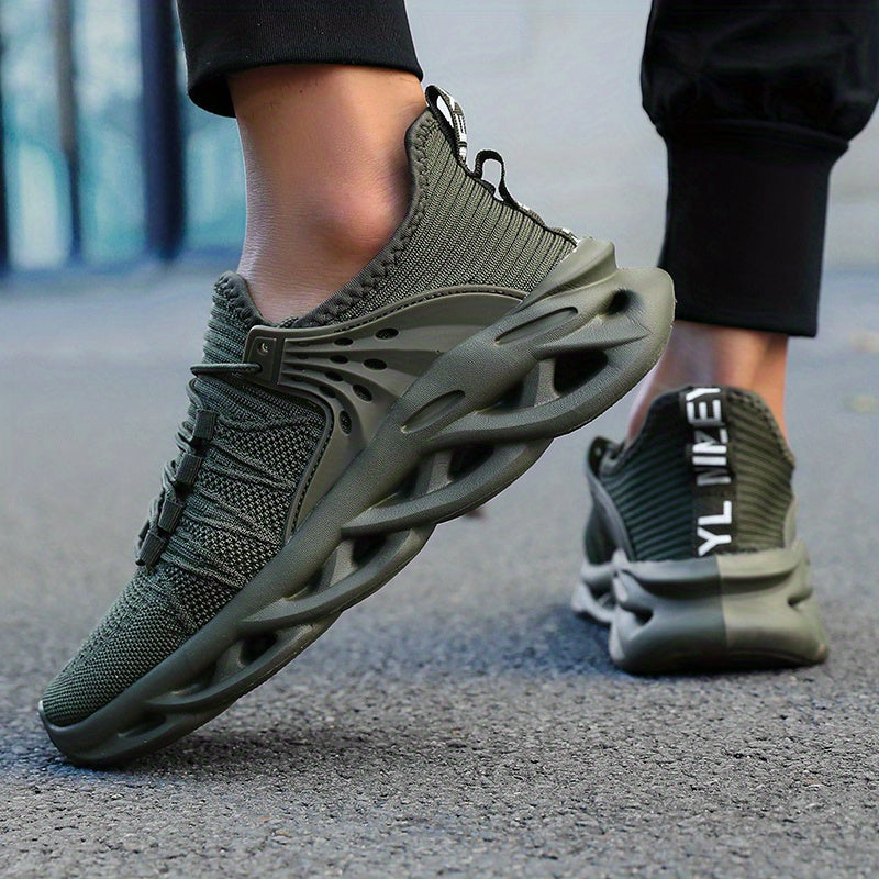 Izicathulo Zokugijima Eziphefumulayo Zabesilisa - I-Shock Absorption Soft Sole