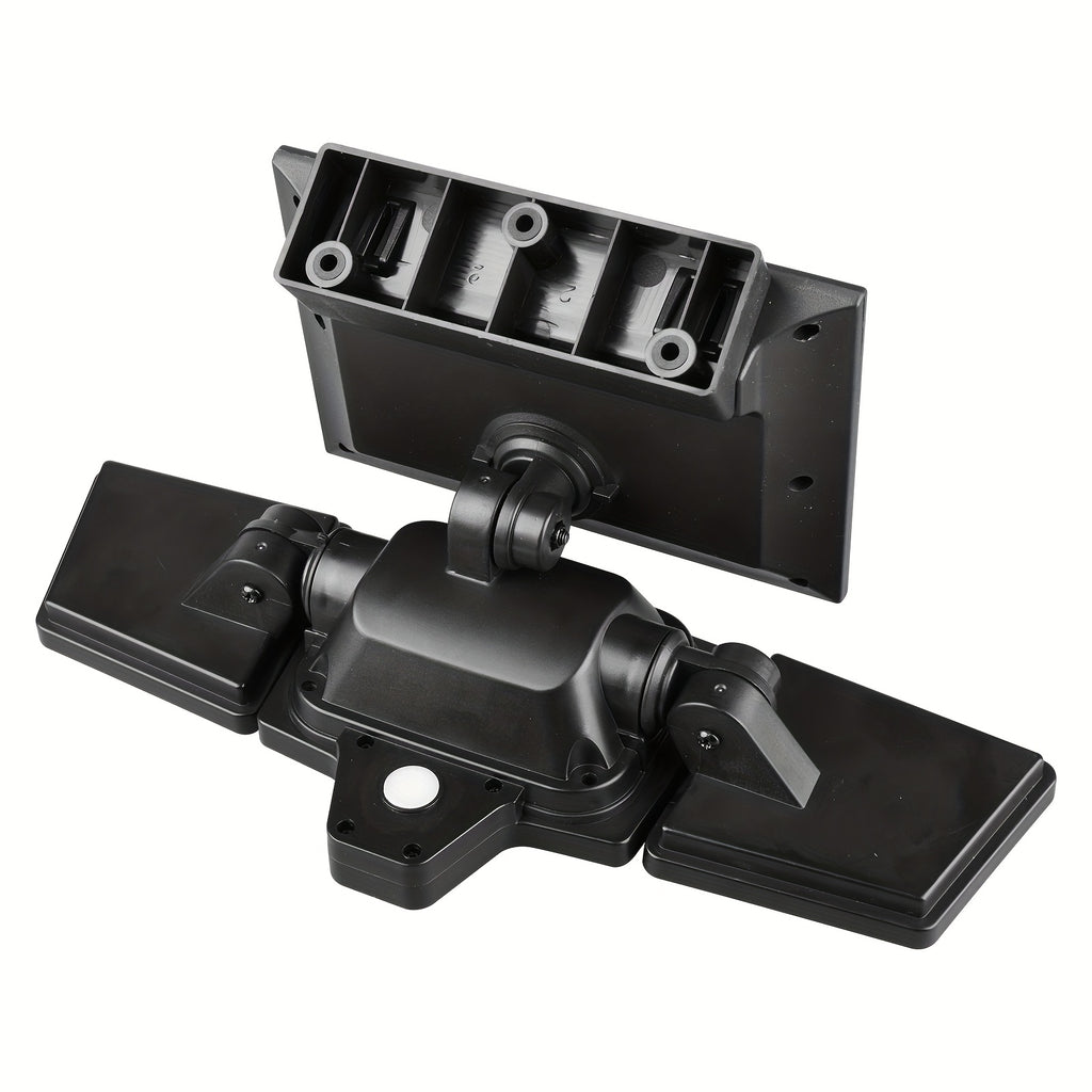 1pc Outdoor Solar Light - 208-LED Motion Sensor 3-Head IP44