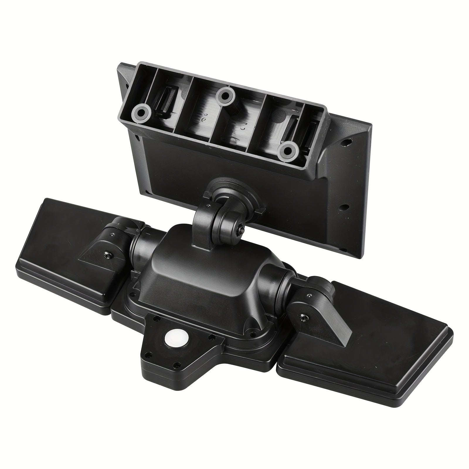 1pc Outdoor Solar Light - 208-LED Motion Sensor 3-Head IP44