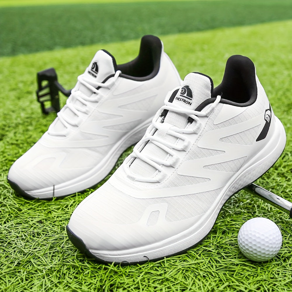 Men's Golf Shoes - Mesh Breathable Non-Slip Sneakers