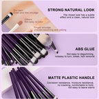 20/34pcs Makeup Brush Set and 8pcs Mini Makeup Brush Professional Soft Synthetic Powder Foundation Eyeshadow Makeup Brush Cosmetics Suitable for Beginners - The Superior Findings Depot
