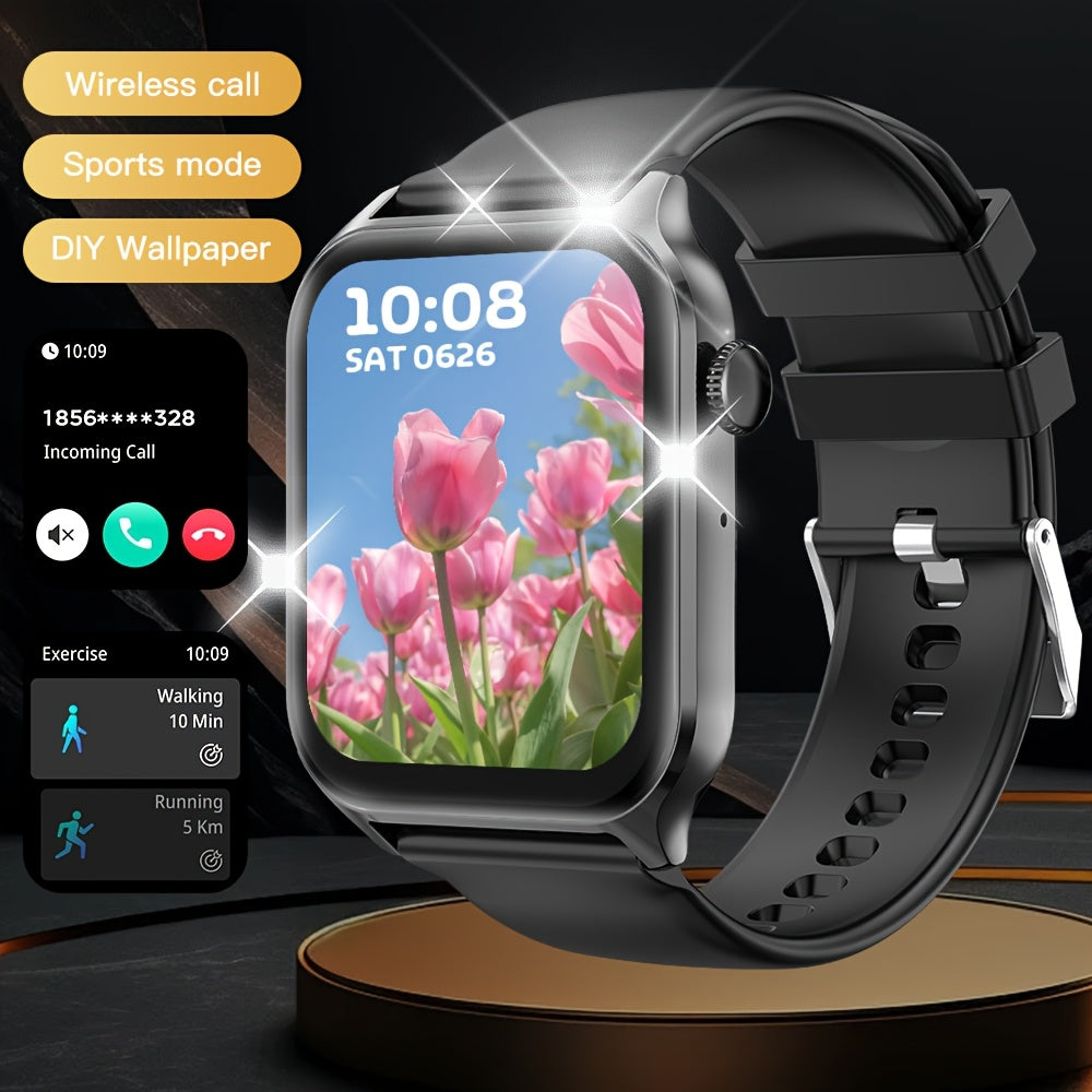 1pc Smart Watches for Women, 1.83'' Outdoor Digital Fitness Watch with Multi-Function for Fitness, Daily Use, Compatible with IOS & Android - The Superior Findings Depot