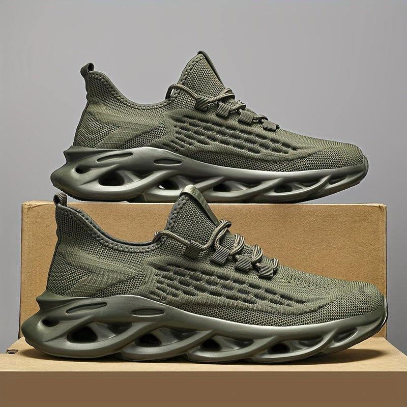 Izicathulo Zabesilisa Eziphefumulayo Ze-Mesh - Ukumuncwa Kwe-Soft Sole Shock Okulula