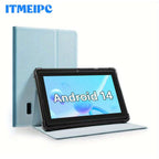 7-inch Android 14 Tablet with 4GB RAM, 32GB ROM, Quad-Core Processor, HD IPS Display, Dual Cameras, USB-C Charging, 2.4Ghz WiFi, 1024x600 Resolution, 12V/22V Power Adapter, Tablet, Pad, Tablet, Pad - The Superior Findings Depot