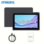 7-inch Android 14 Tablet with 4GB RAM, 32GB ROM, Quad-Core Processor, HD IPS Display, Dual Cameras, USB-C Charging, 2.4Ghz WiFi, 1024x600 Resolution, 12V/22V Power Adapter, Tablet, Pad, Tablet, Pad - The Superior Findings Depot