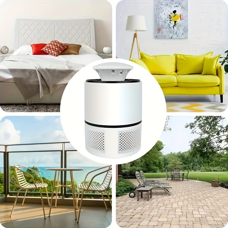 Soundwave technology Mosquito Killer Lamp, Indoor Photocatalyst Mosquito Zapper, Fully Automatic Silent Insect Killer Device for Home Use - The Superior Findings Depot