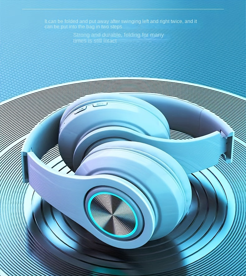 39 Luminous Wireless Headphones with Plug-in, Wired and Wireless Multifunctional Use - The Superior Findings Depot