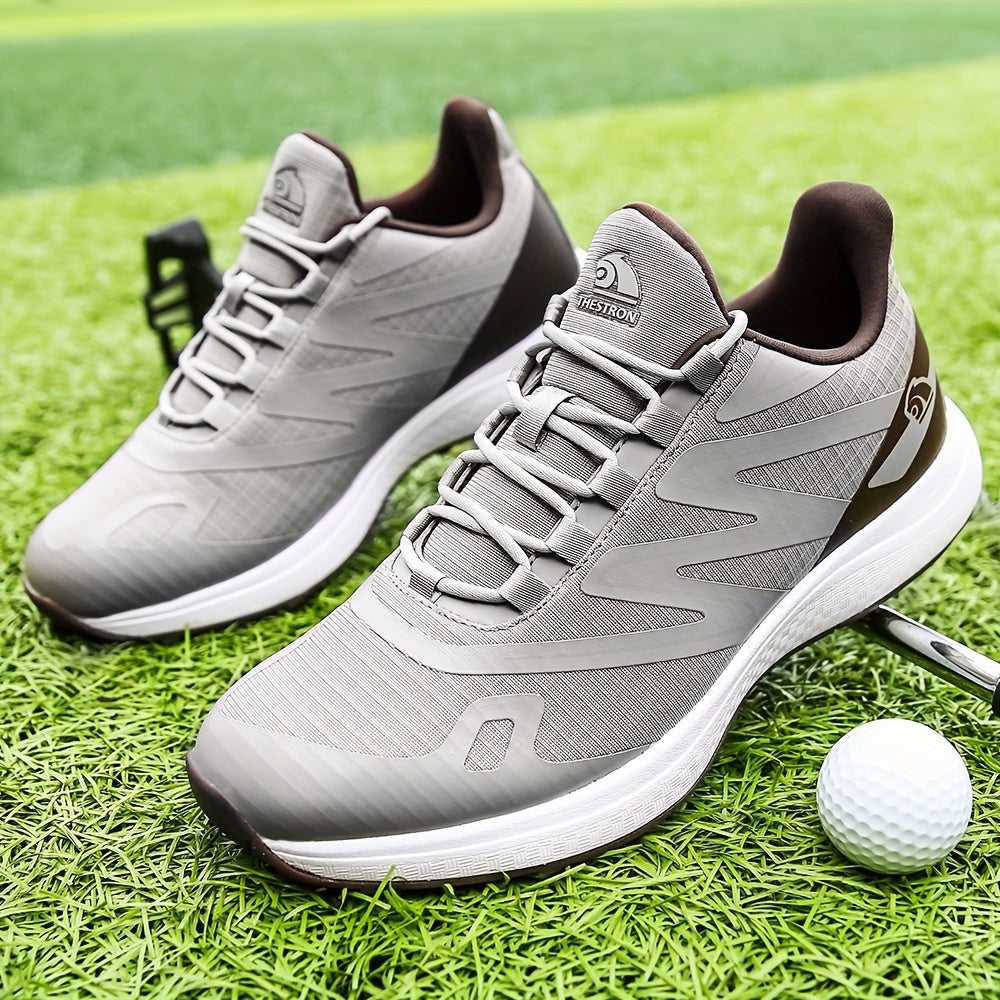 Men's Golf Shoes - Mesh Breathable Non-Slip Sneakers