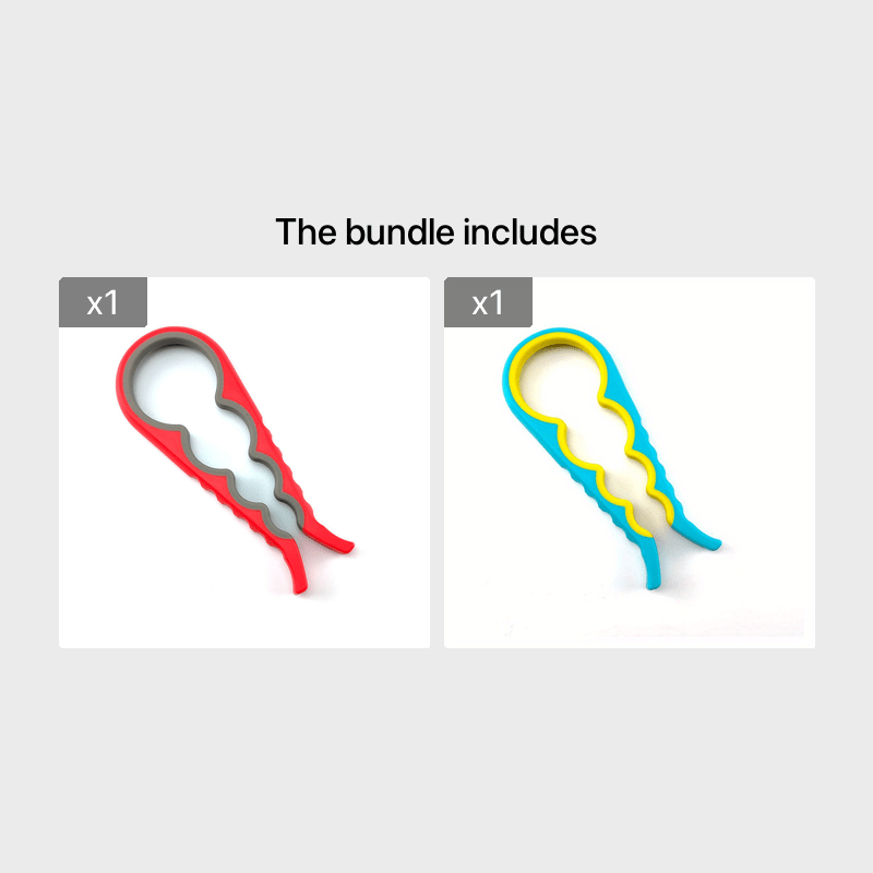 Isivalo esisodwa se-Multi-Purpose Can esinezinhloso eziningi esingu-4-in-1 esino-Non-Slip Grip - Silungele amabhodlela kabhiya kanye nokusetshenziswa ekhishini lasekhaya