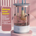 USB-Powered Makeup Brush Cleaner - Battery-Free, Odorless, Essential Beauty Tool Accessory, for Return School - The Superior Findings Depot