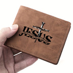 A Men'S Wallet with Letter Prints, a Multifunctional Credit Card Holder, And a Travel Coin Purse, Making It an Ideal Gift for Friends And Family. - The Superior Findings Depot