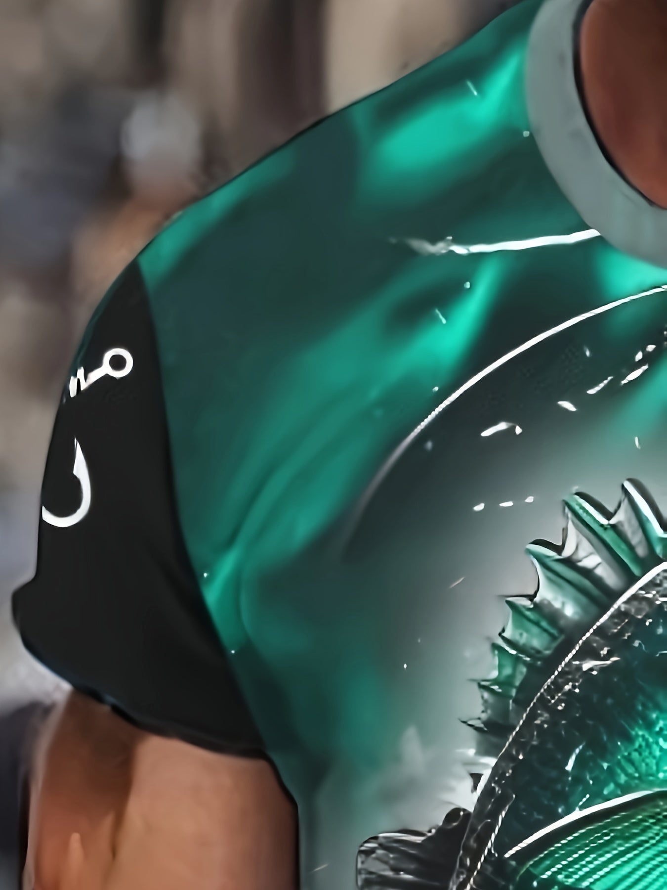 Ihembe Lenhlanzi Labesilisa Eliprintiwe Nge-3D | Lifanele Imisebenzi Yangaphandle Yasehlobo, Ukudoba, Nokugibela Ibhayisikili | Intamo Yabasebenzi, Ukulingana Okuvamile, Indwangu Elula Kancane