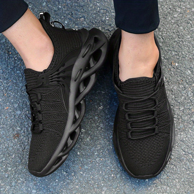 Izicathulo Zokugijima Eziphefumulayo Zabesilisa - I-Shock Absorption Soft Sole