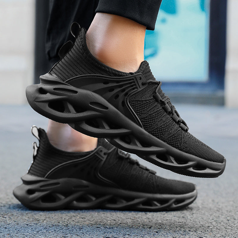 Izicathulo Zokugijima Eziphefumulayo Zabesilisa - I-Shock Absorption Soft Sole