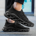 Izicathulo Zokugijima Eziphefumulayo Zabesilisa - I-Shock Absorption Soft Sole