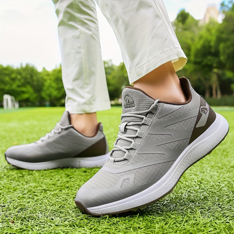 Men's Golf Shoes - Mesh Breathable Non-Slip Sneakers