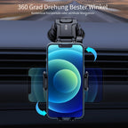 D38-C Car Phone Holder Mount by TOPK, Enhanced Adjustable Cell Phone Holder for Car Dashboard, Works with All Phones in Both Horizontal And Vertical Positions - The Superior Findings Depot